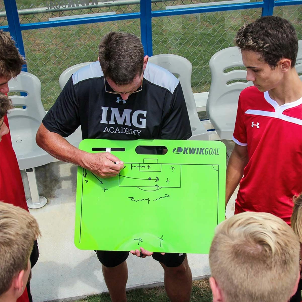 Kwik Goal Soccer Kwik Carry Dry Erase Coaching Board 3 Kwik Goal Soccer Kwik Carry Dry Erase Coaching Board - Image 3
