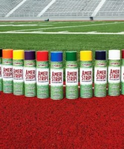 Ameri-Stripe Athletic Aerosol Field Marking Turf Paint, 18oz., COLOR Fluorescent Orange