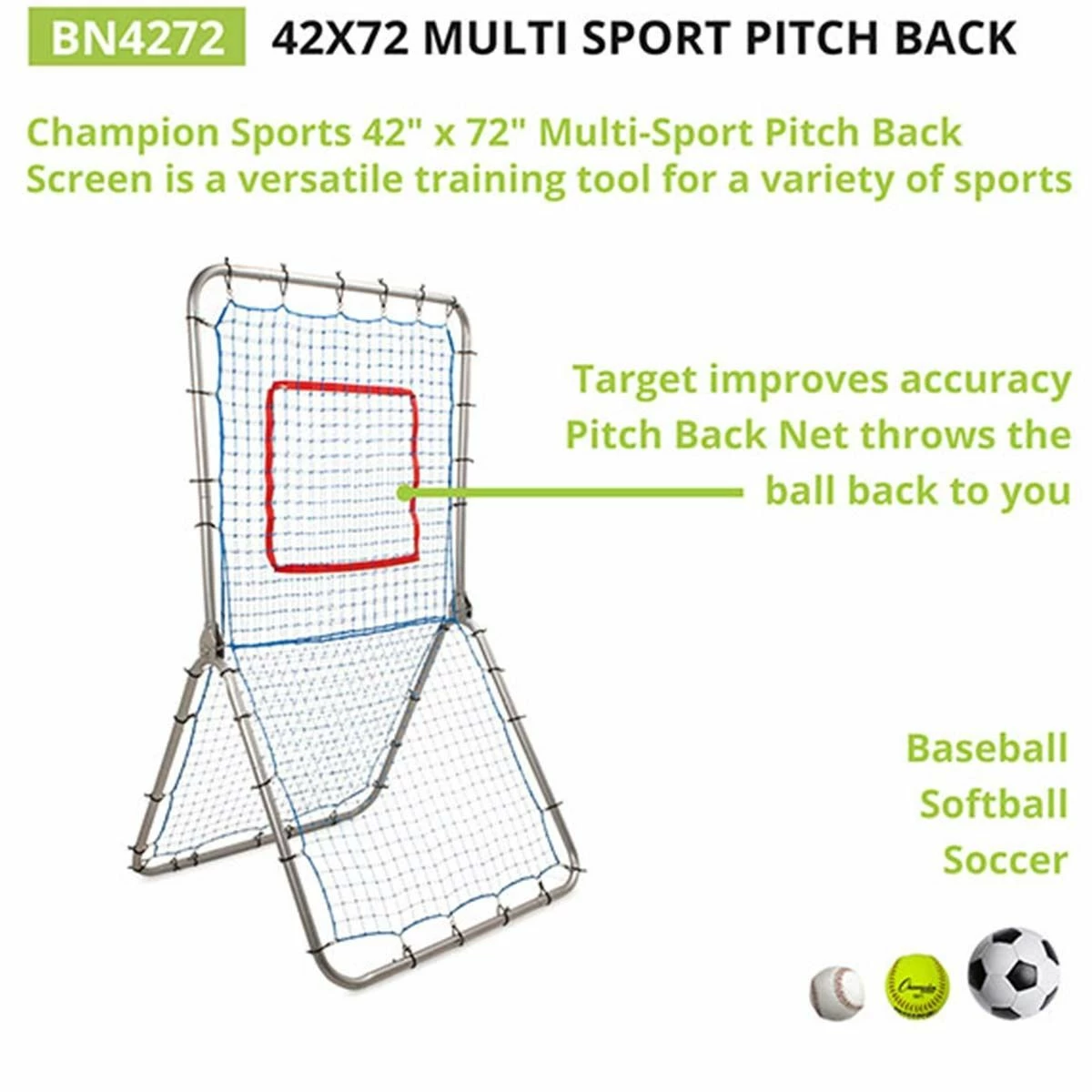 Champion Multi-Sport Ball Rebounder 5 Champion Multi-Sport Ball Rebounder - Image 5
