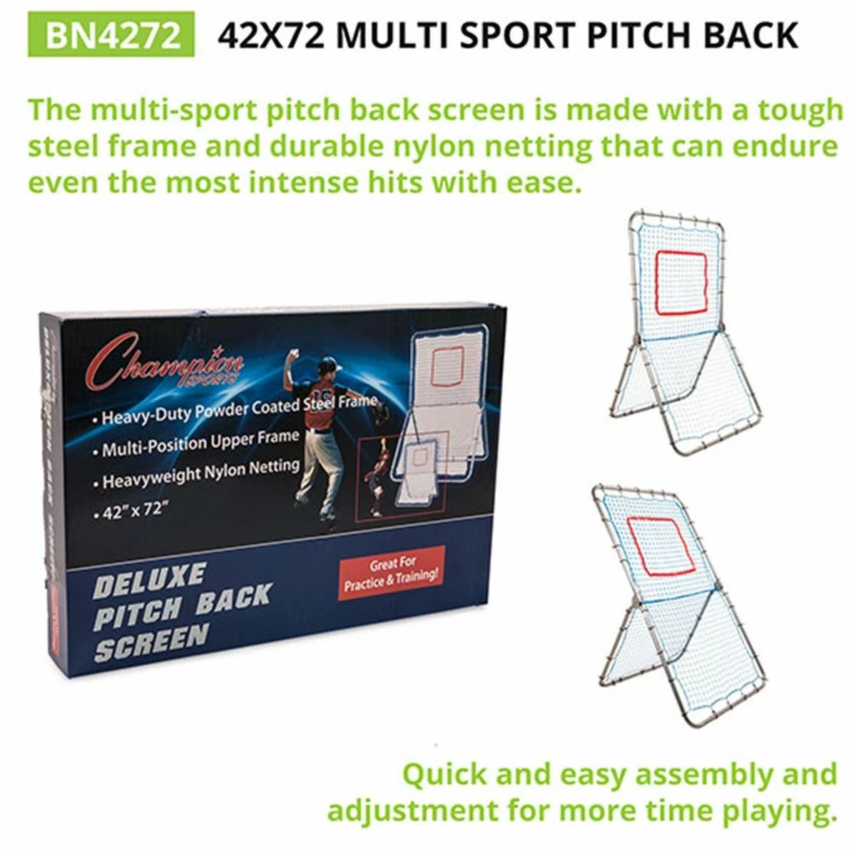 Champion Multi-Sport Ball Rebounder 6 Champion Multi-Sport Ball Rebounder - Image 6