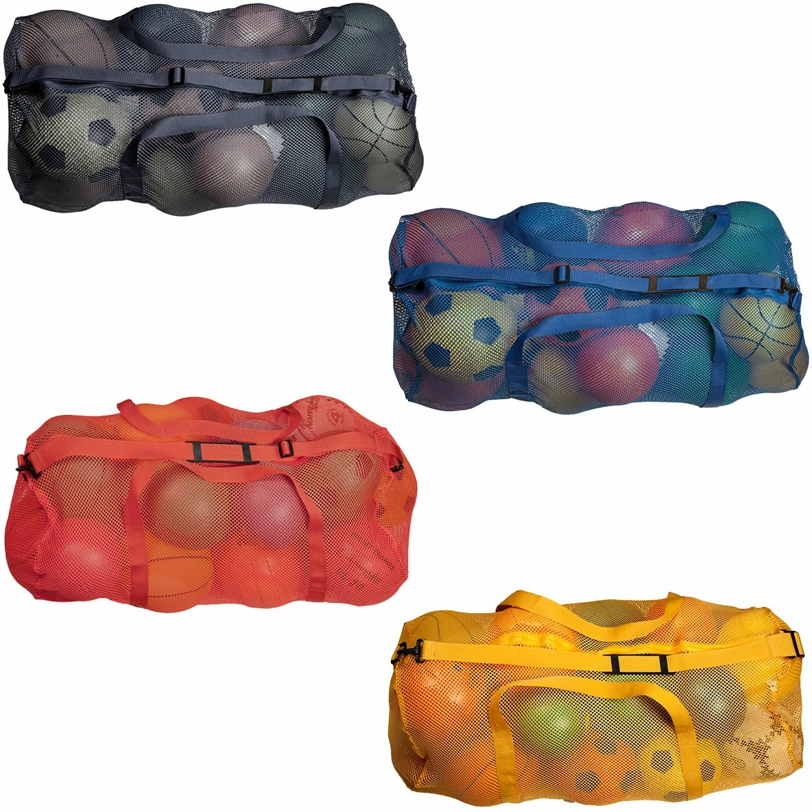 Champion Mesh Sports Equipment Bag, 15''x36'' Royal 2 Champion Mesh Sports Equipment Bag, 15''x36'' Royal - Image 2