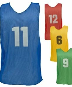 Champion YOUTH Numbered Scrimmage Vest Pinnies, PSYN Kelly Green