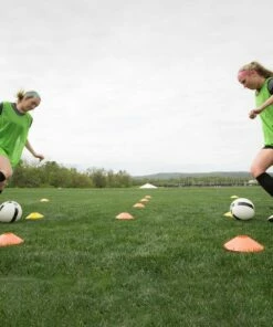 Kwik Goal ADULT 19A1 Deluxe Soccer Scrimmage Vest Pinnie Pink -Deals Soccer Store a60 854 action