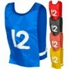 Champro ADULT Numbered 1-12 Scrimmage Vests Scarlet