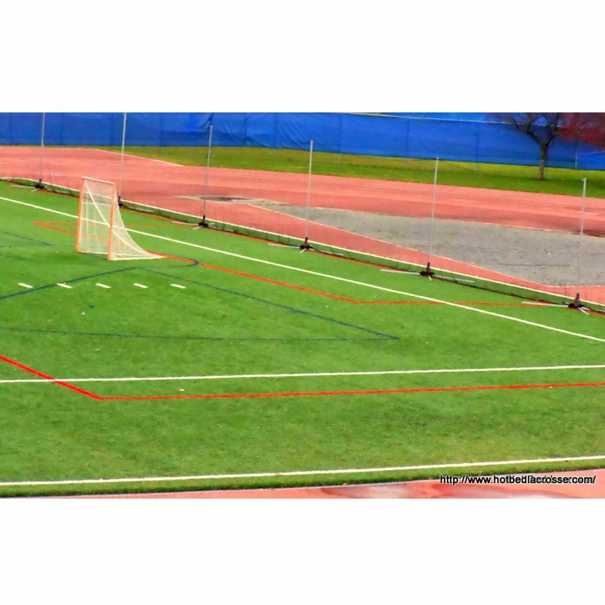 Hot Bed 60'Lx12'H Lacrosse/Soccer Safety Netting System 3 Hot Bed 60'Lx12'H Lacrosse/Soccer Safety Netting System - Image 3