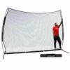 POWERNET 9'Hx12'W Portable Barrier Sport Net Navy