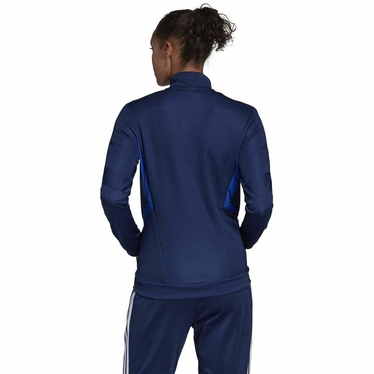 Adidas Women's Tiro 19 Training Jacket Bold Blue 2 Adidas Women's Tiro 19 Training Jacket Bold Blue - Image 2