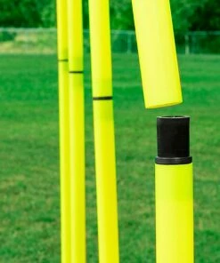 Champion Set of 4 Outdoor Agility Pole Set, APSET -Deals Soccer Store a85 226 03