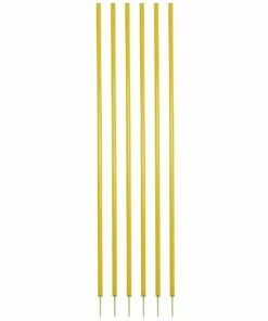 Champion Set of 6 Coaching Sticks, CS6  Yellow