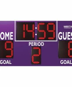 Varsity Scoreboards 3430 Soccer / Multi-Sport Scoreboard, 8'W x 4'H