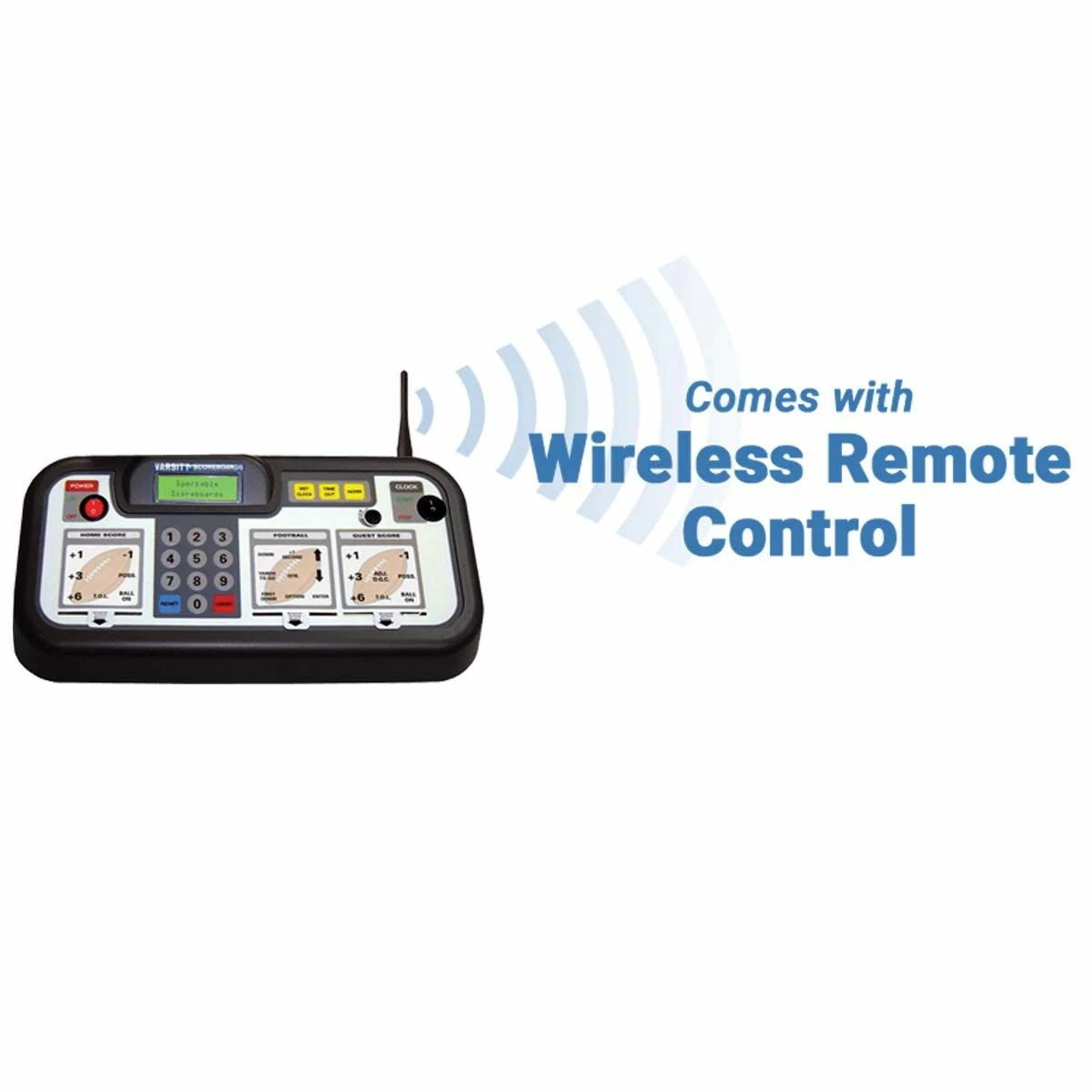 Varsity Scoreboards 3430 Soccer / Multi-Sport Scoreboard, 8'W x 4'H 2 Varsity Scoreboards 3430 Soccer / Multi-Sport Scoreboard, 8'W x 4'H - Image 2