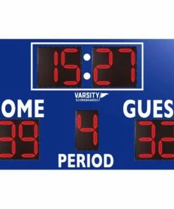 Varsity Scoreboards 3450 Soccer / Multi-Sport Scoreboard, 8'W x 6'H