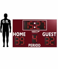 Varsity Scoreboards 3450 Soccer / Multi-Sport Scoreboard, 8'W x 6'H -Deals Soccer Store a91 168 new 21 height