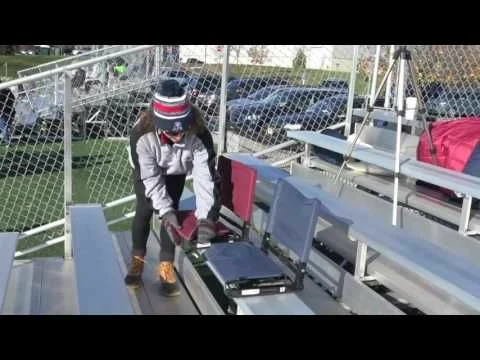 Stadium Chair Bleacher Seat (SC2), Standard Model Purple 2 Stadium Chair Bleacher Seat (SC2), Standard Model Purple - Image 2