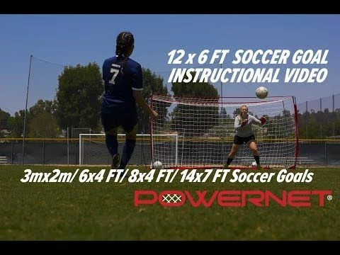POWERNET 6'x12' Pop Up Soccer Goal 2 POWERNET 6'x12' Pop Up Soccer Goal - Image 2