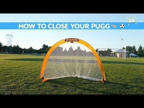 PUGG 4' Pop-Up Soccer Training Goals (pair) 2 PUGG 4' Pop-Up Soccer Training Goals (pair) - Image 2