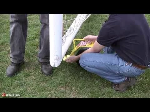 Kwik Goal Evolution EVO 2.1 8'x24' Soccer Goal w/ Swivel Wheels, 2B3406SW 2 Kwik Goal Evolution EVO 2.1 8'x24' Soccer Goal w/ Swivel Wheels, 2B3406SW - Image 2